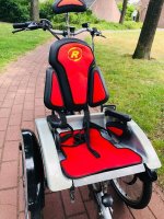 Electrische rolstoelfiets Van Raam Opair deelbaar