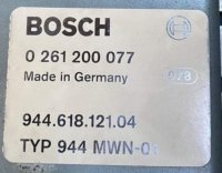 ECU BOSCH 0261200077 Porsche 944 en