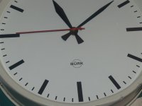 Authentieke klok uit Duitsland, merk Burk