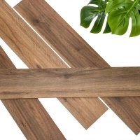 WallArt Planken hout-look natuurlijk eikenhout zadelbruin432695