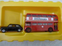 CORGI London Bus and London Taxi