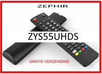 Vervangende afstandsbediening voor de ZYS55UHDS 
