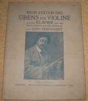 Übens für Violine; G. Eberhard; 1910