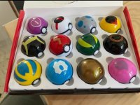 Pokemon pokeballs - 12 stuks