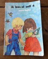 Vintage kinderboekje: ik lees al zelf
