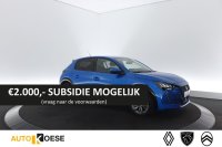 Peugeot e-208 EV Blue Lease Allure