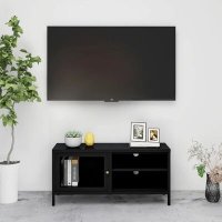 VidaXL Tv-meubel 90x30x44 cm staal en