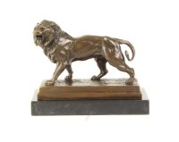 Bronzen beeld  leeuw ,brons ,