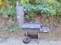 Oklahoma Country Smoker 14 inch barbecue