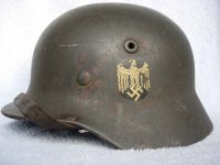 Kriegsmarine M35 Helmet Original