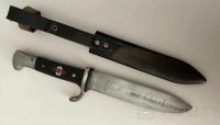 Hitler Youth Knife, Original, Blade with