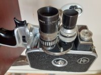 Paillard bolex film camera 8 mm