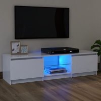 VidaXL Tv-meubel met LED-verlichting 120x30x35,5 cm