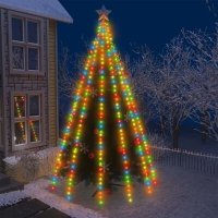 VidaXL Kerstboomverlichting 500 LED\'s meerkleurig binnen/buiten