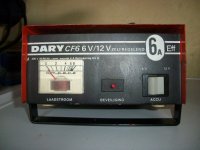 DARY  acculader  6 volt