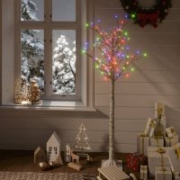 VidaXL Kerstboom wilg 140 meerkleurige LED\'s