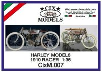 CIX 1:35 high quality motorfiets modelkits
