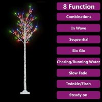 VidaXL Kerstboom wilg 180 meerkleurige LED\'s