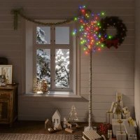 VidaXL Kerstboom wilg 200 meerkleurige LED\'s