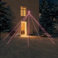 VidaXL Kerstboomverlichting 576 LED\'s binnen/buiten 3,6