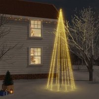 VidaXL Kerstboom met grondpin 732 LED\'s