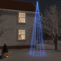 VidaXL Kerstboom met grondpin 1134 LED\'s