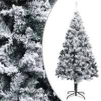 VidaXL Kunstkerstboom met sneeuw PVC 400