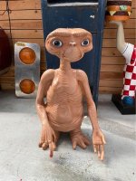 Groot E.T. beeld film prop decoratie