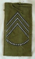Rang Onderscheiding / Rankslide, Sergeant, Airforce