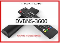 Vervangende afstandsbediening voor de DVBNS-3600 