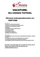 Vacature Personeel gezocht parttime Steenwijk