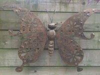 Vlinder, tuinvlinder , muur decoratie