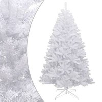 VidaXL Kunstkerstboom met scharnieren en sneeuw