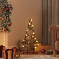 VidaXL Kerstdecoratie kerstboom 90 cm metaal
