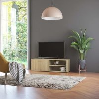 VidaXL Tv-meubel 120x34x37 cm bewerkt hout