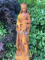 Tuinbeeld Heilige Maria met kindje Jezus