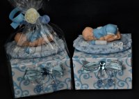 Luxe kraamcadeau geboorte bedankje geschenk babyschower