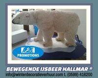 Huur ijsbeer 2m amsterdam fotobooth winter