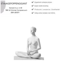 Etalagepoppen/Mannequins Nieuw in Yoga/Pilatus Houding EPG