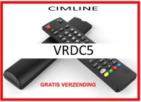 Vervangende afstandsbediening voor de VRDC5 