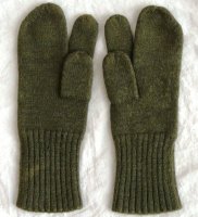 Handschoenen Binnenvoering, Winter, Koninklijke Landmacht, jaren\'70/\'80.(Nr.2)