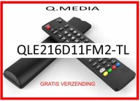 Vervangende afstandsbediening voor de QLE216D11FM2-TL 