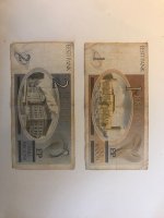 Diverse bankbiljetten voormalig oost europa, zie