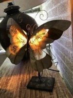 Vlinderlamp , kado ,  vlinder