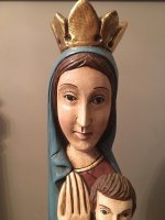 Madonnabeeld met kind