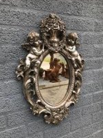 Barok spiegel ,  engel