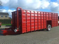 RVS mestcontainer manure container