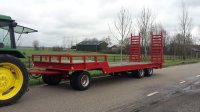 Dieplader 15 ton low loader trailer