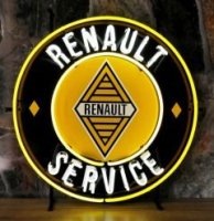 Renault neon licht reclame manacve garage
