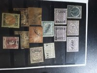 Varia postzegels en munten en horloges